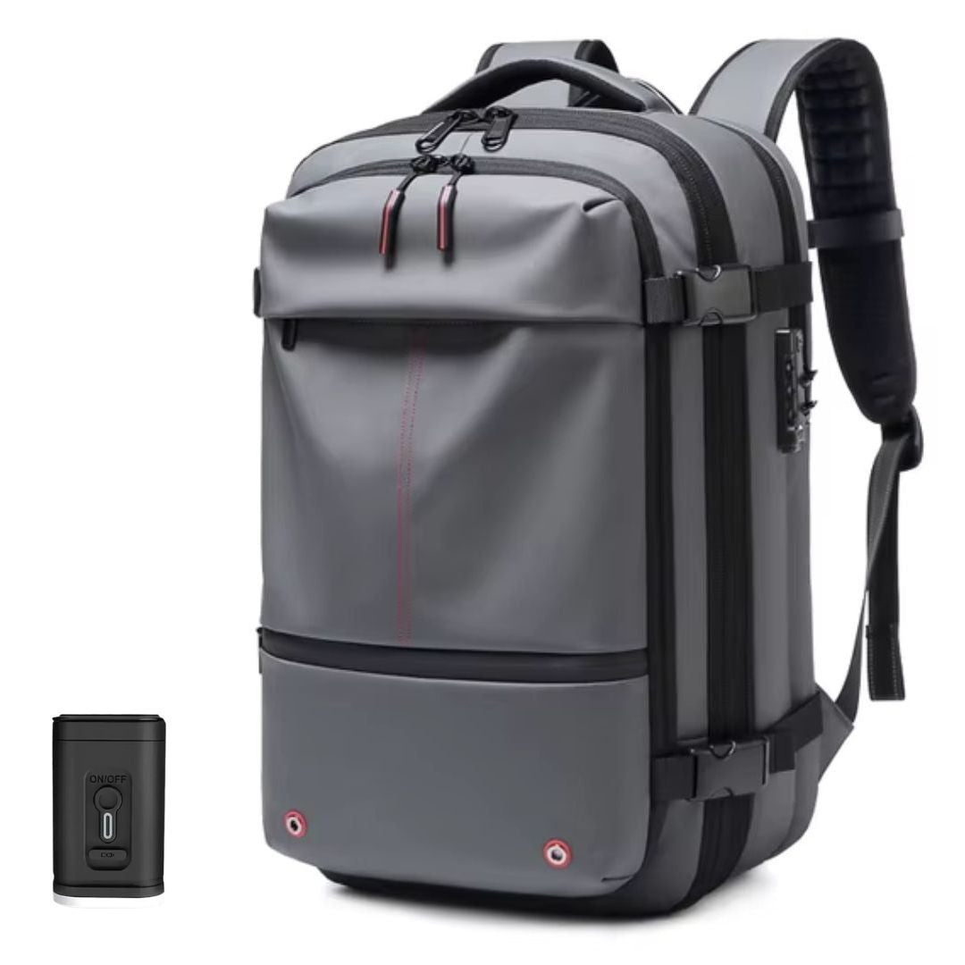 Mochila de Viagem a Vácuo – Arrumação Inteligente, Armazenamento Máximo