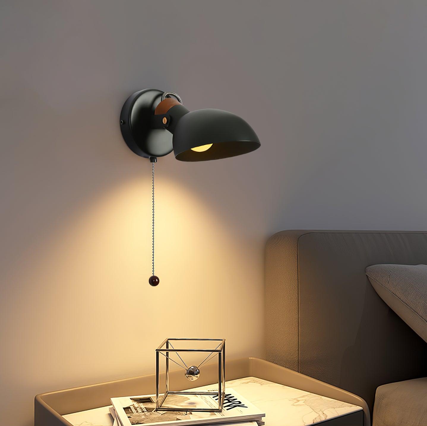 Skandinavisk aluminium vegglampe med justerbar skjerm - designer vegglampe for soverom og stue