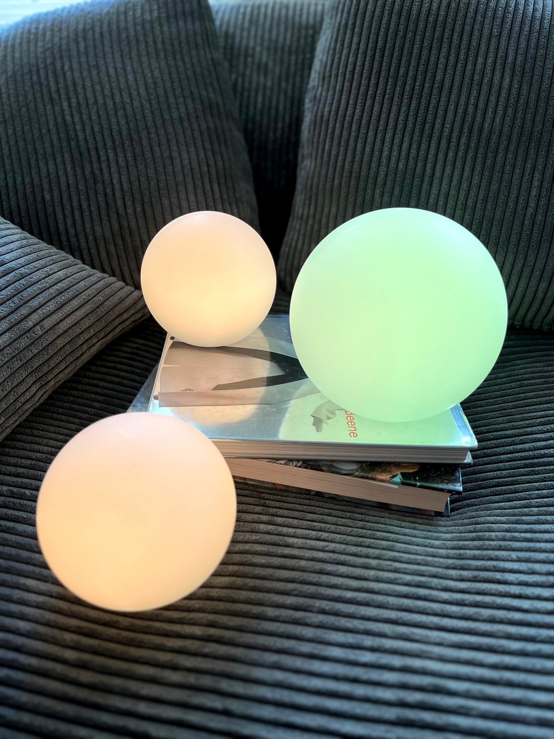 Moon trådløs LED bordlampe med oppladbare batterier - Endelig salg