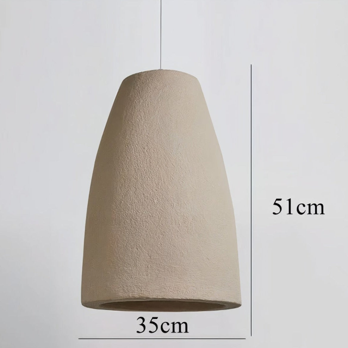 Závěsné světlo Solène Stone