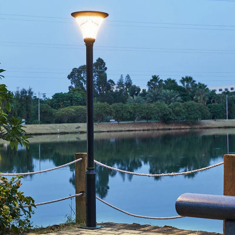 Luces de columna Vrimlo para exteriores