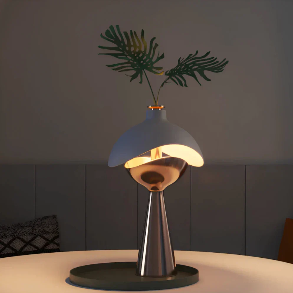 Lampe de table LED GlowHaven – Moderne, à commande tactile et rechargeable
