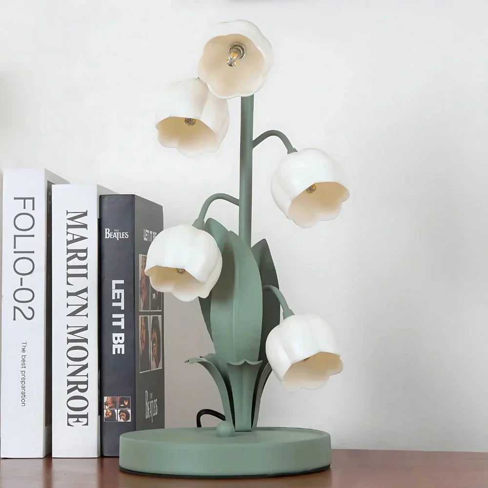 Lampe Fleur Lily Glow – Élégante Lampe de Nuit Florale à LED