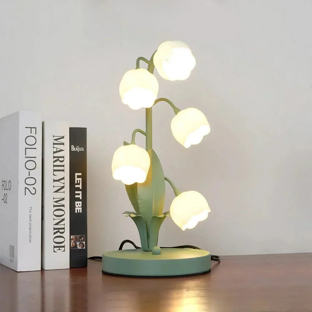 Lampe Fleur Lily Glow – Élégante Lampe de Nuit Florale à LED
