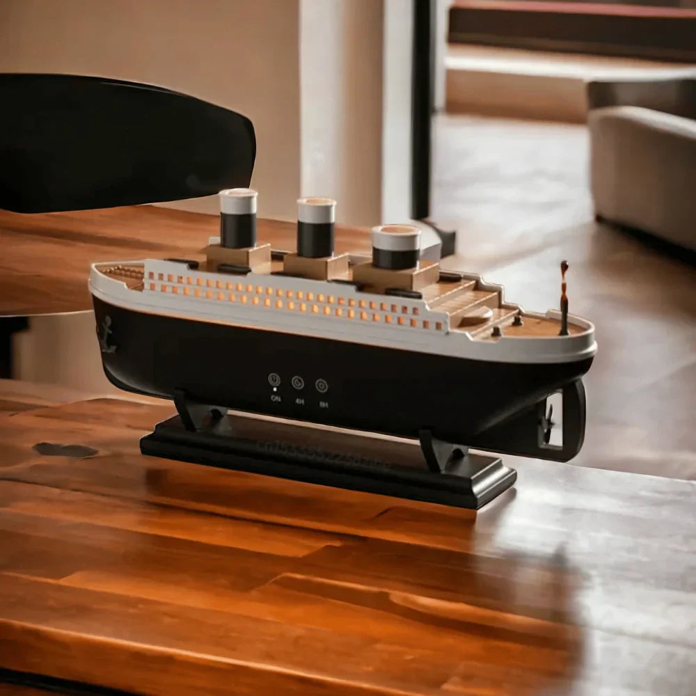 Humidificateur de Bateau Ocean Mist – Brume Fraîche Ultrasonique & Aromathérapie