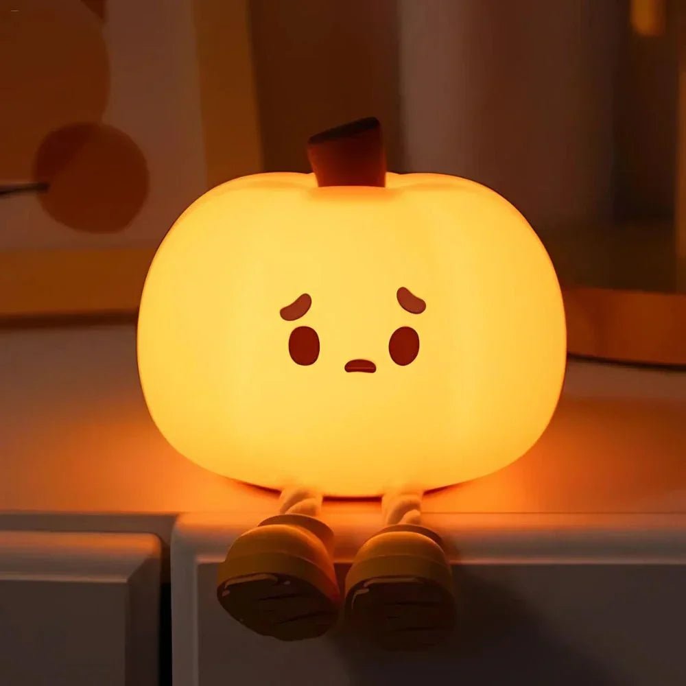 Veilleuse GlowBuddy Squishy – Lampe de nuit LED adorable