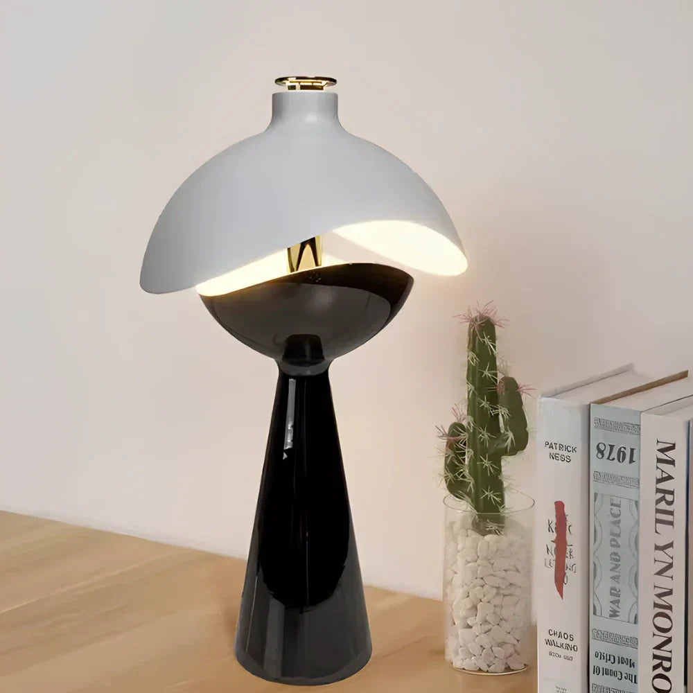 Lampe de table LED GlowHaven – Moderne, à commande tactile et rechargeable