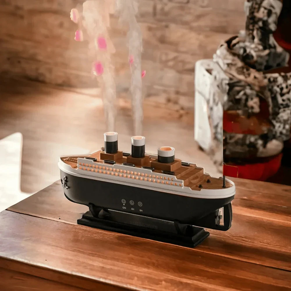 Humidificateur de Bateau Ocean Mist – Brume Fraîche Ultrasonique & Aromathérapie