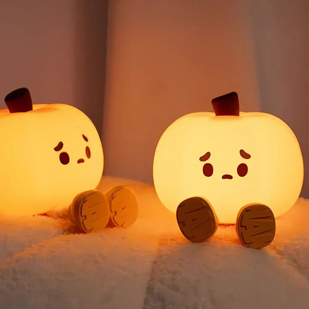 Veilleuse GlowBuddy Squishy – Lampe de nuit LED adorable