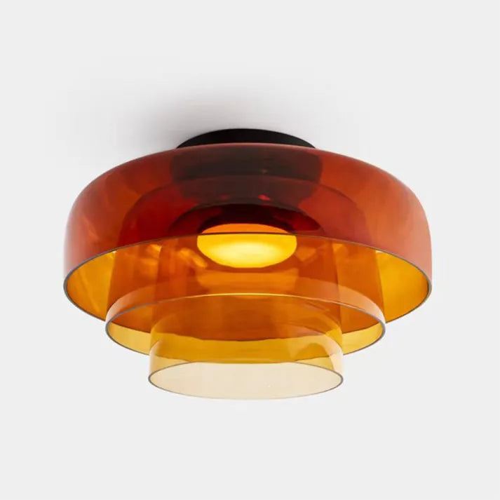 GlassLuxe – مصباح سقف من العصور الوسطى