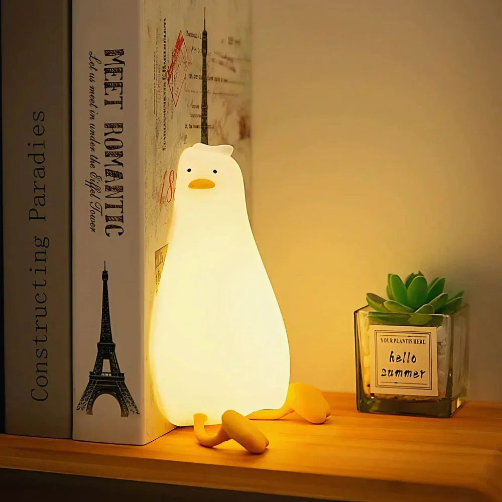 Veilleuse GlowBuddy Squishy – Lampe de nuit LED adorable