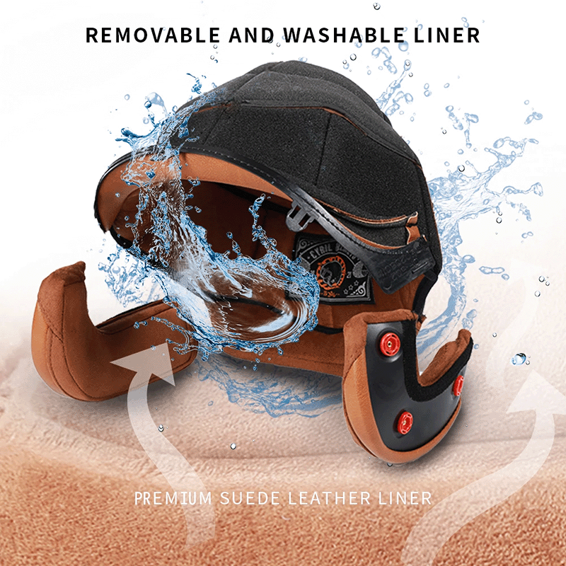 Retro JetLite Open Face Helm KB