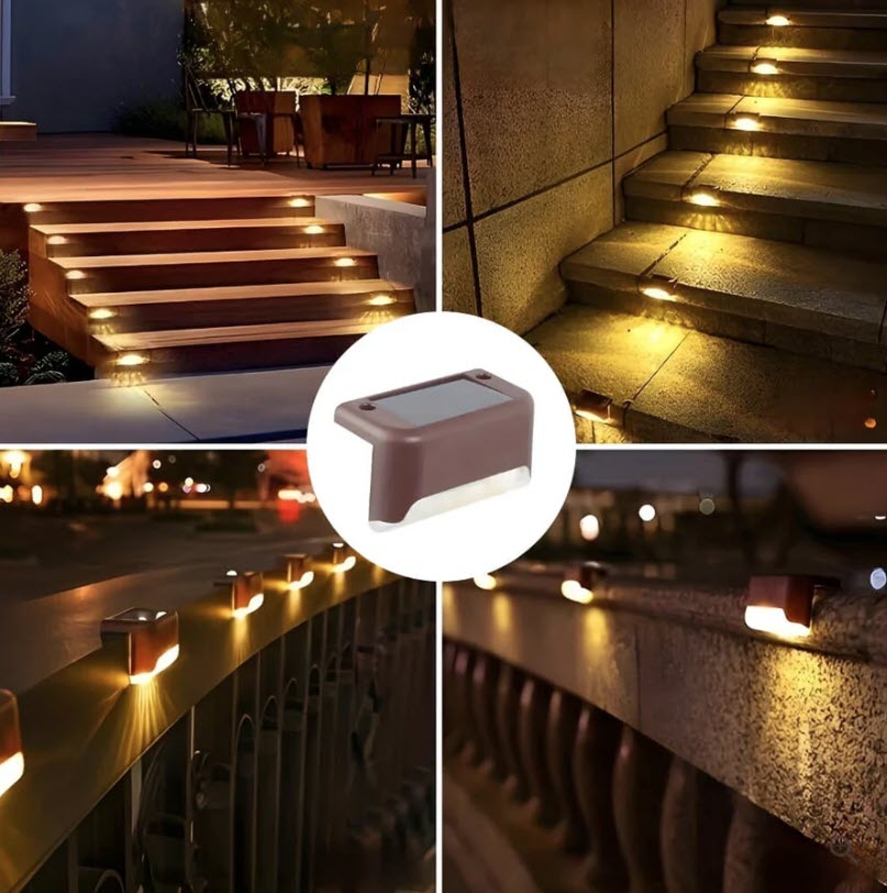 Lampy mini LED zasilane energią słoneczną