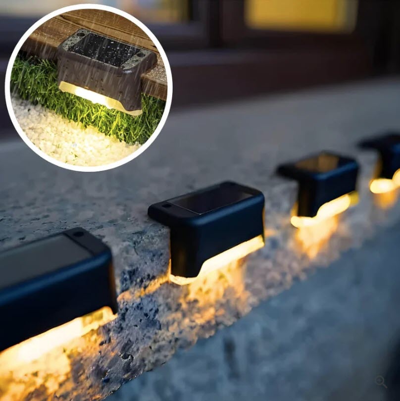 Lampy mini LED zasilane energią słoneczną