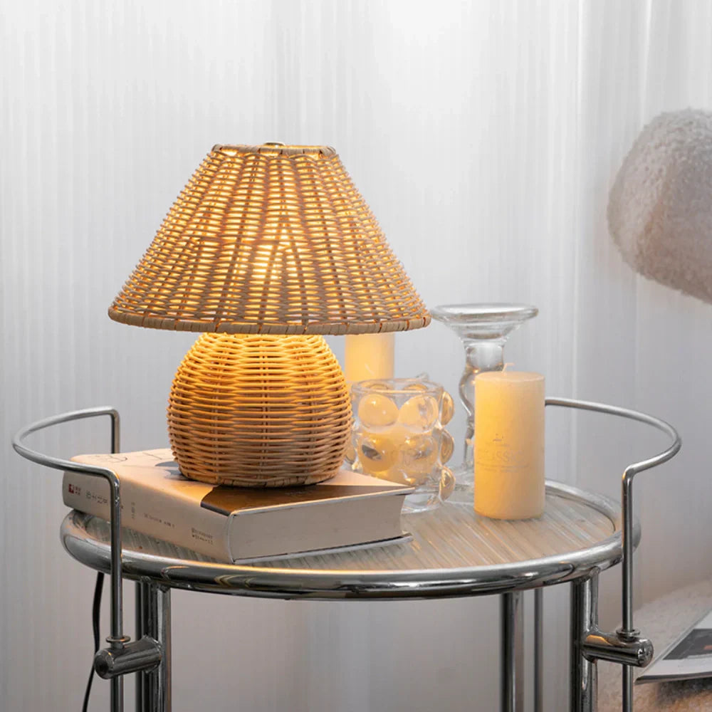 Lampe de table EcoBamboo – Éclairage durable et minimaliste pour espaces modernes