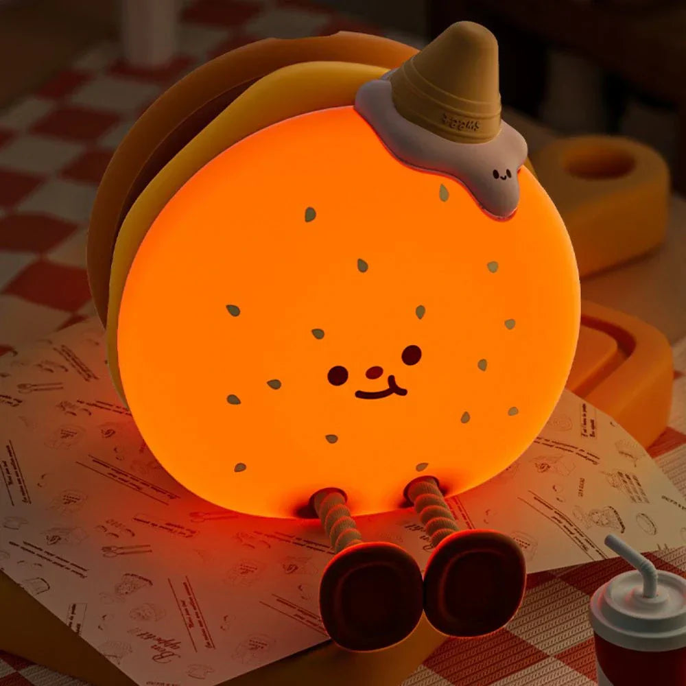 Veilleuse GlowBuddy Squishy – Lampe de nuit LED adorable