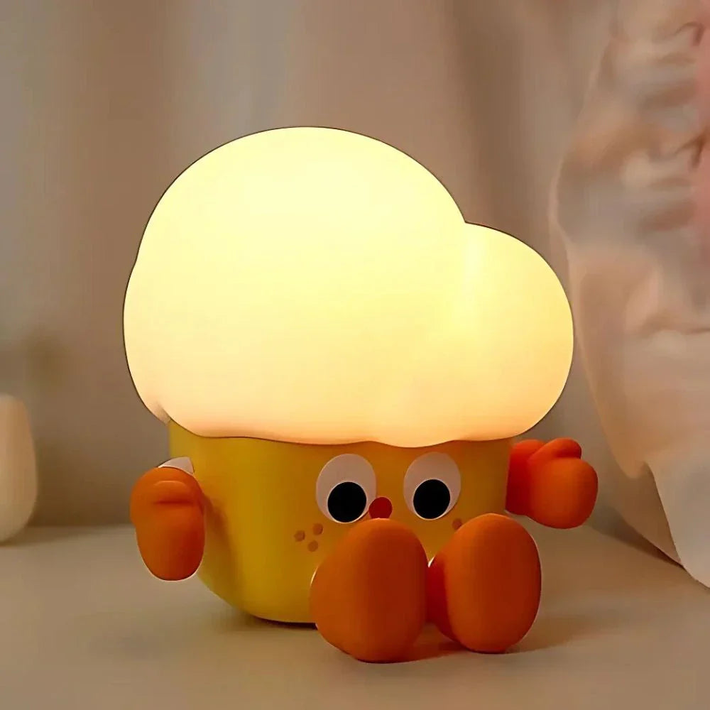 Veilleuse GlowBuddy Squishy – Lampe de nuit LED adorable
