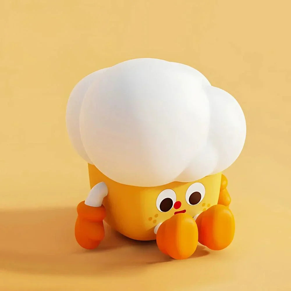 Veilleuse GlowBuddy Squishy – Lampe de nuit LED adorable