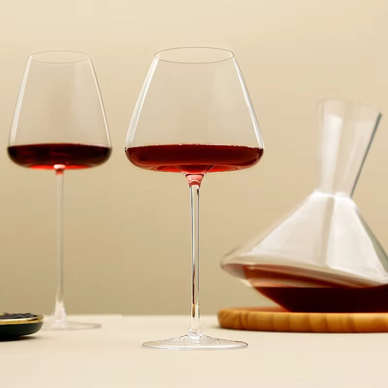 Sets mit 2, 4 & 6 handgefertigten Kristall-Wein- & Champagnergläsern - 4 Größen