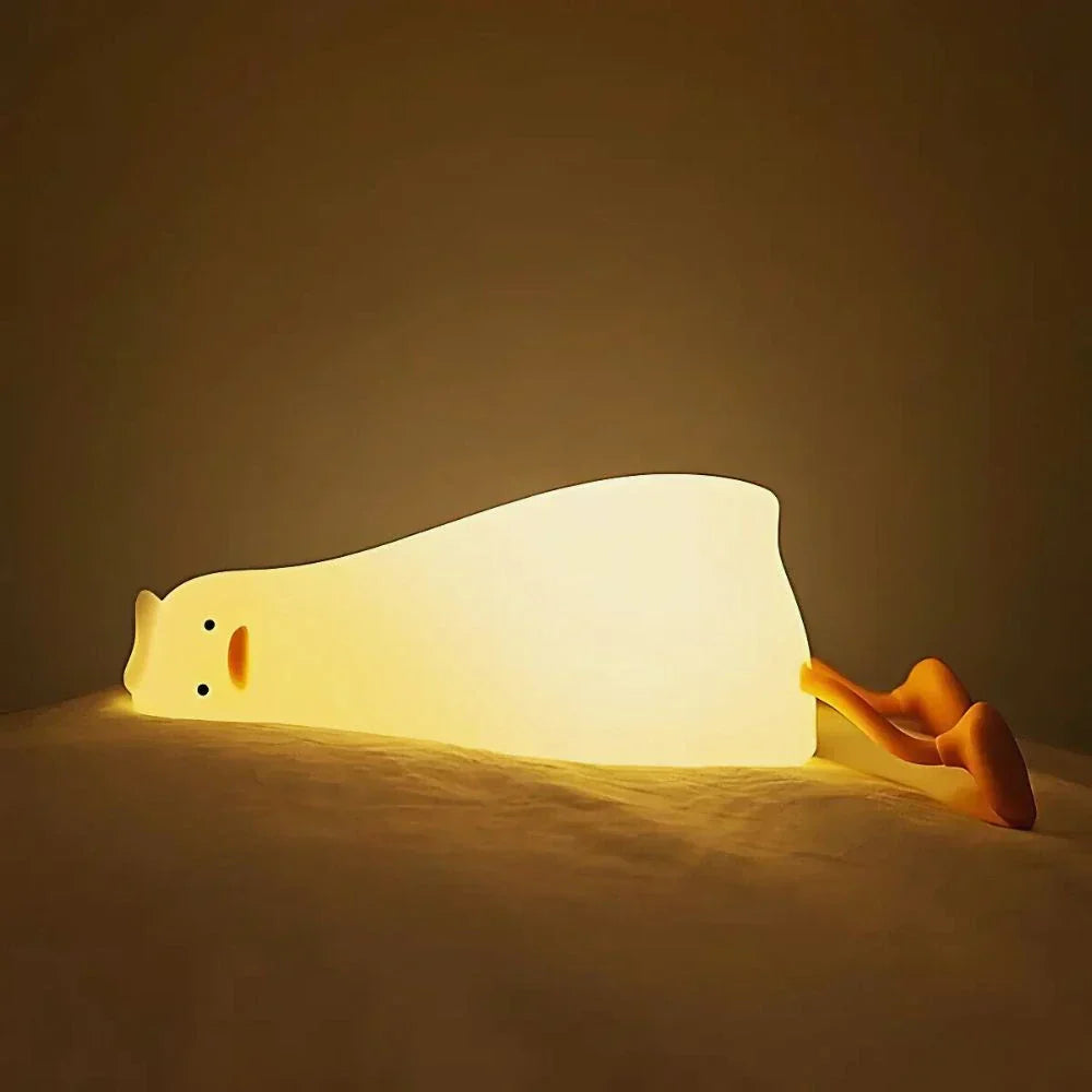 Veilleuse GlowBuddy Squishy – Lampe de nuit LED adorable