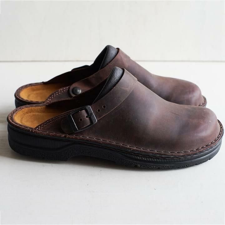 Yani - Orthopedic leather slippers sandals for men