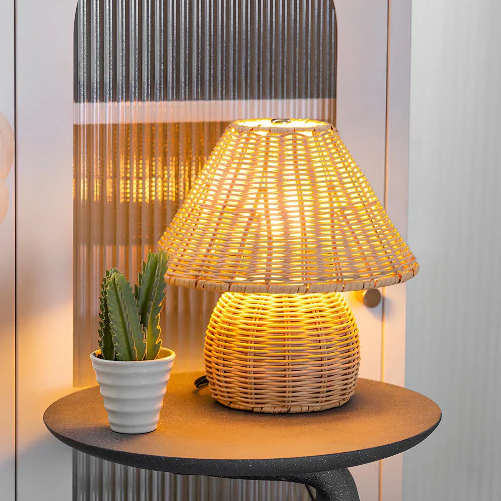 Lampe de table EcoBamboo – Éclairage durable et minimaliste pour espaces modernes