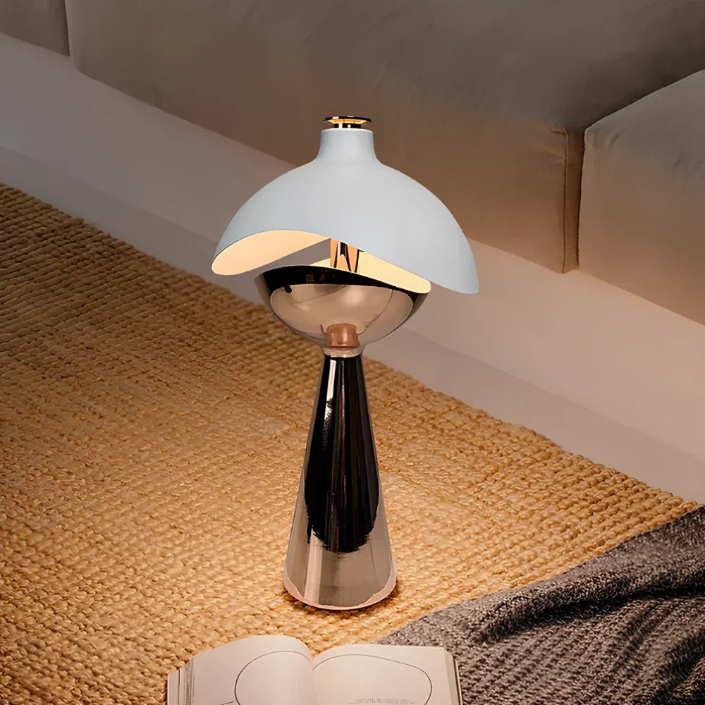 Lampe de table LED GlowHaven – Moderne, à commande tactile et rechargeable