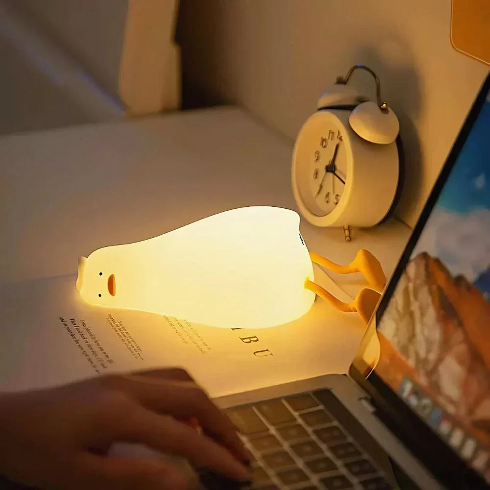 Veilleuse GlowBuddy Squishy – Lampe de nuit LED adorable