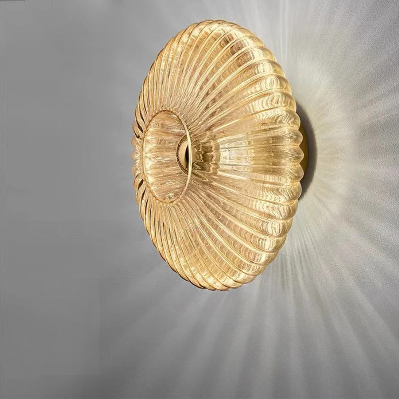 Elegantes Glas | Glas-Wandleuchte