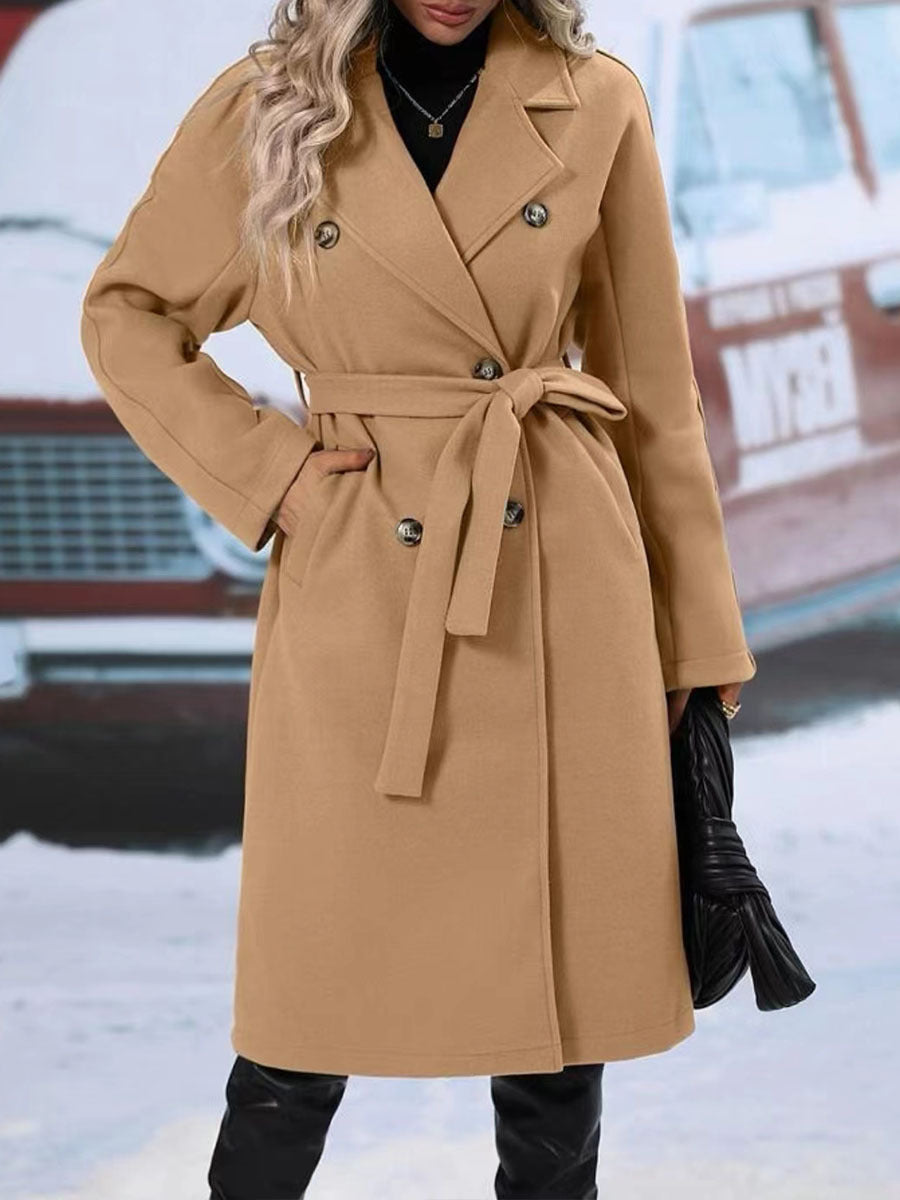 Trench-Coat  Élégant – L’Intemporel du Style Féminin