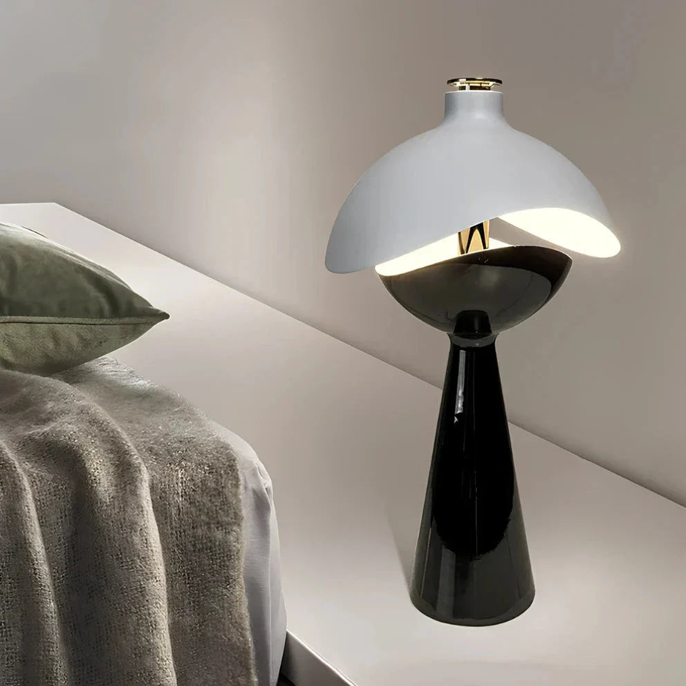 Lampe de table LED GlowHaven – Moderne, à commande tactile et rechargeable