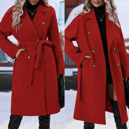 Trench-Coat  Élégant – L’Intemporel du Style Féminin