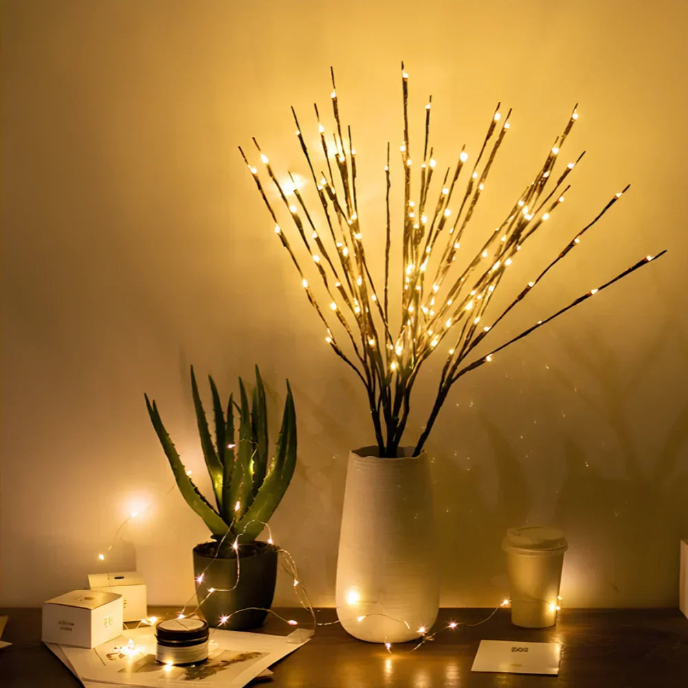 Enchanted Blossom LED-grenljus – Elegant dekorativ belysning för alla utrymmen