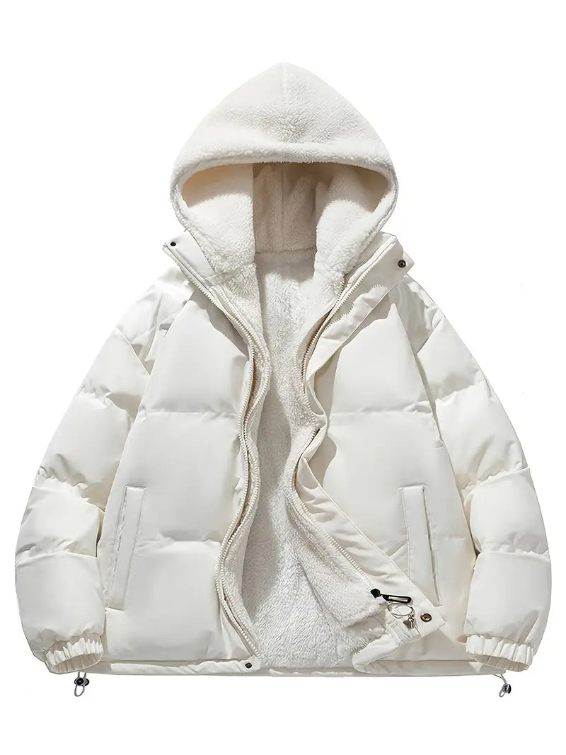 Eagle - Veste d'hiver à capuche en polaire douillette