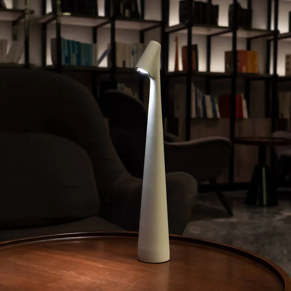 Minimalistisches nordisches Design Tischlampe | Kabellos | LED | Leselampe | Esszimmerlampe
