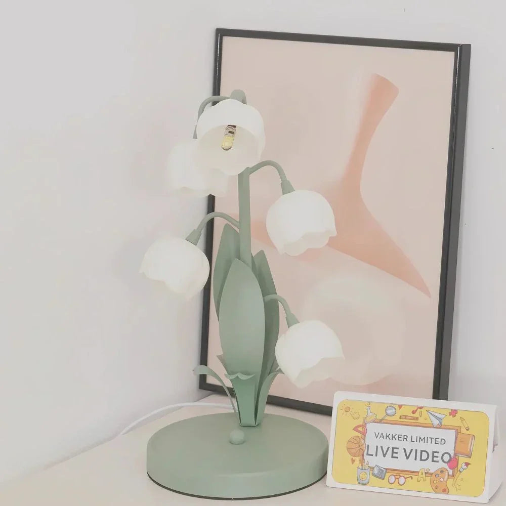 Lampe Fleur Lily Glow – Élégante Lampe de Nuit Florale à LED