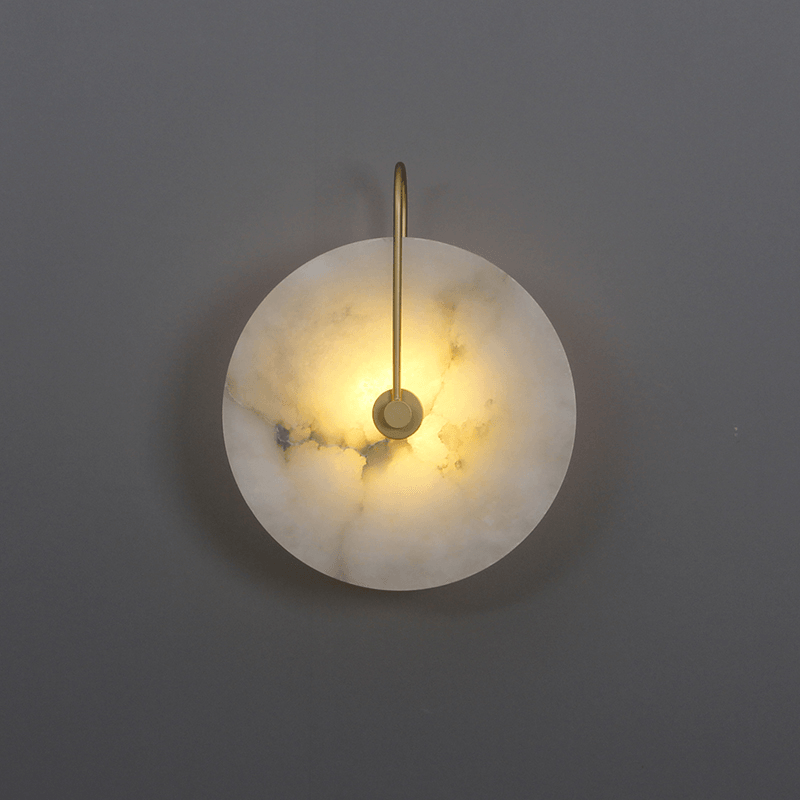 Alabaster LED Lampa Ścienna