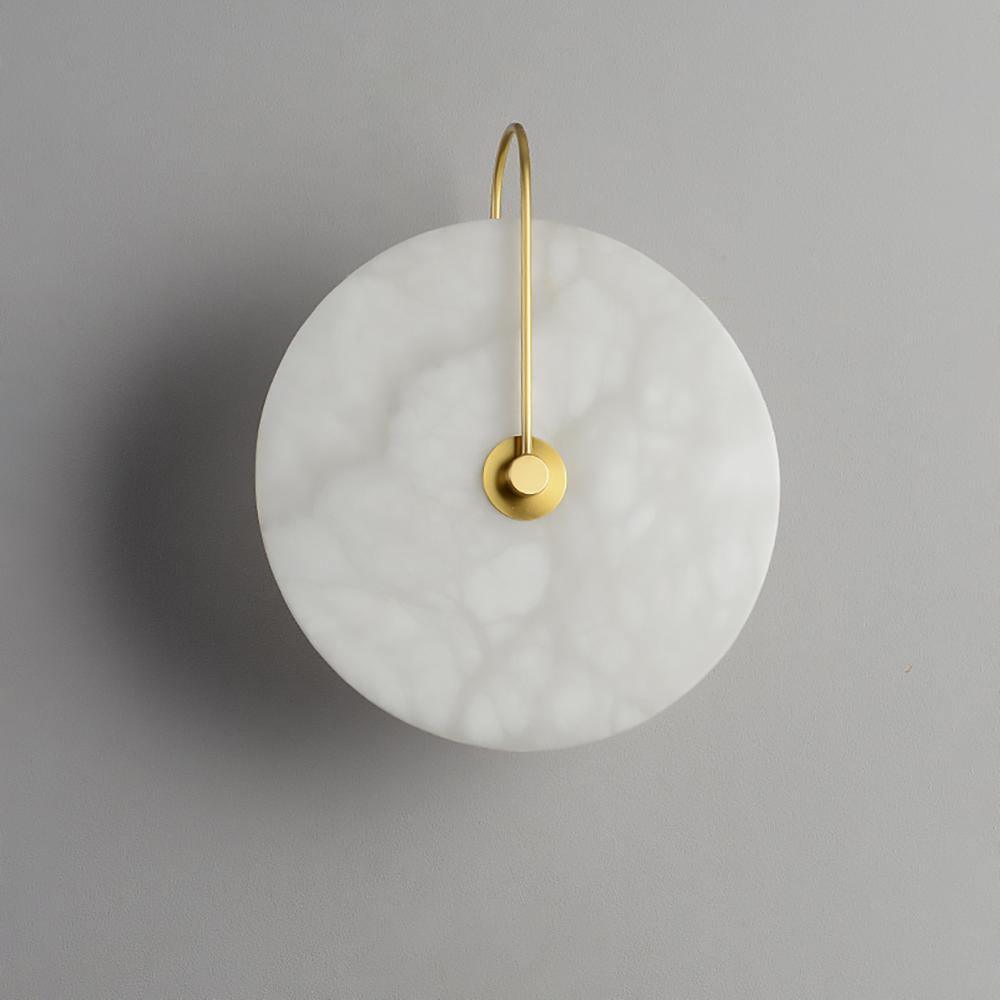 Alabaster LED Lampa Ścienna