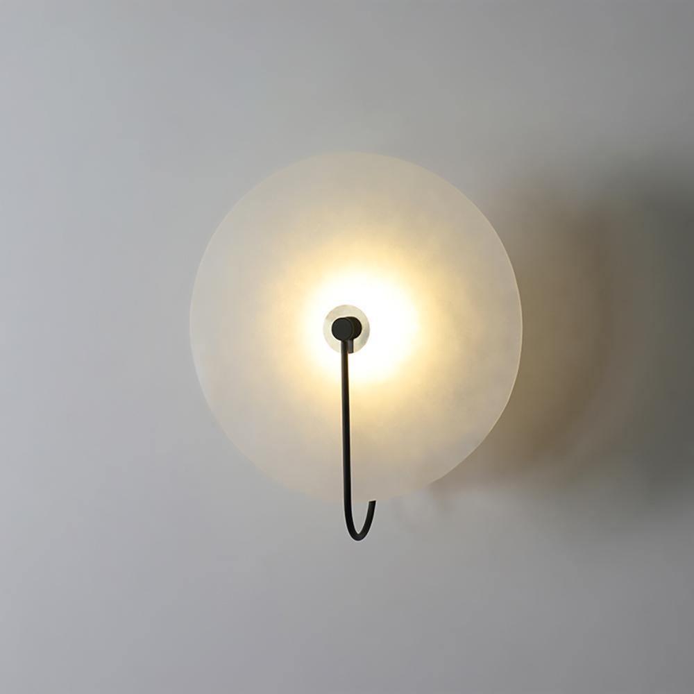 Alabaster LED Lampa Ścienna
