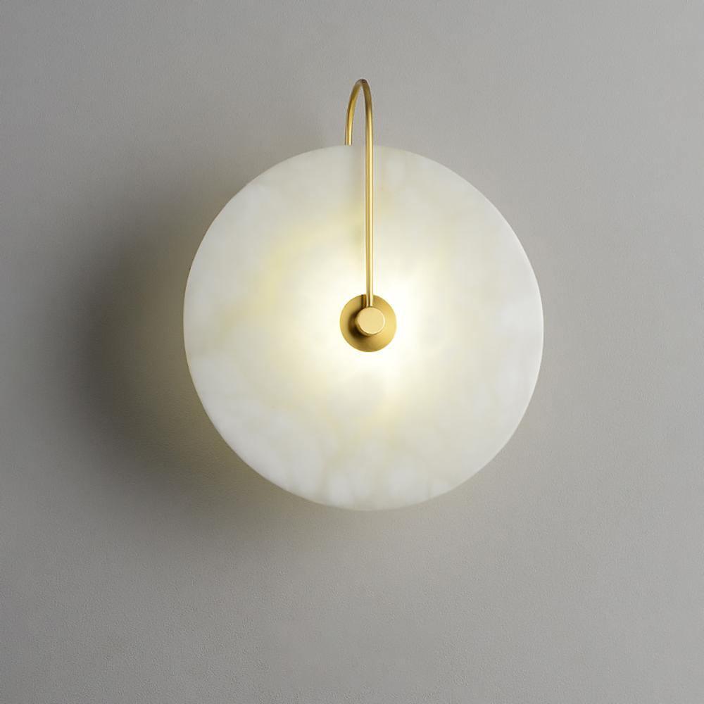 Alabaster LED Lampa Ścienna