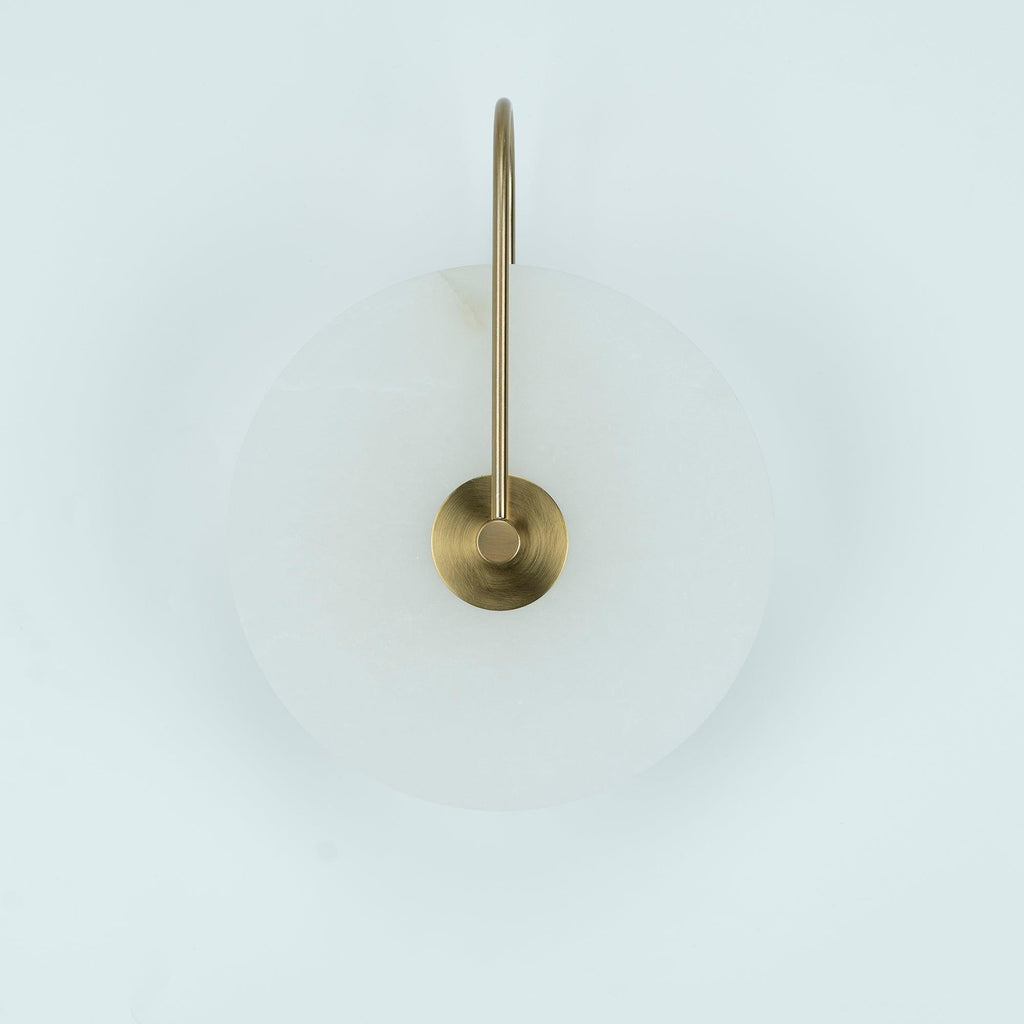 Alabaster LED Lampa Ścienna