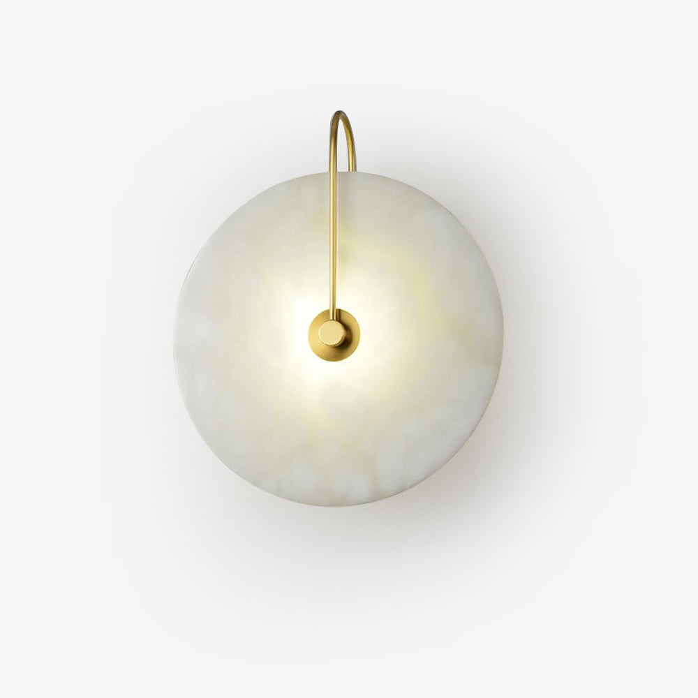 Alabaster LED Lampa Ścienna