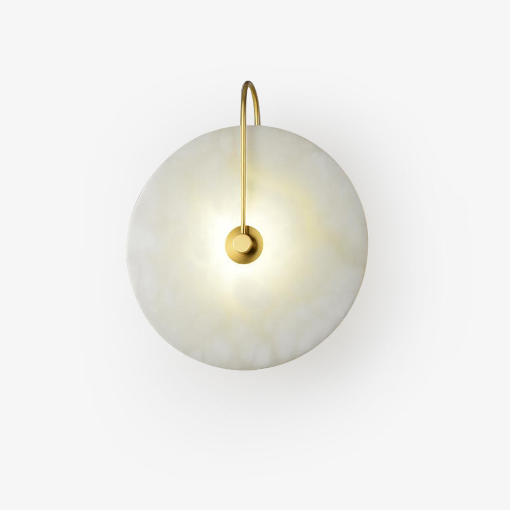 Alabaster LED Lampa Ścienna