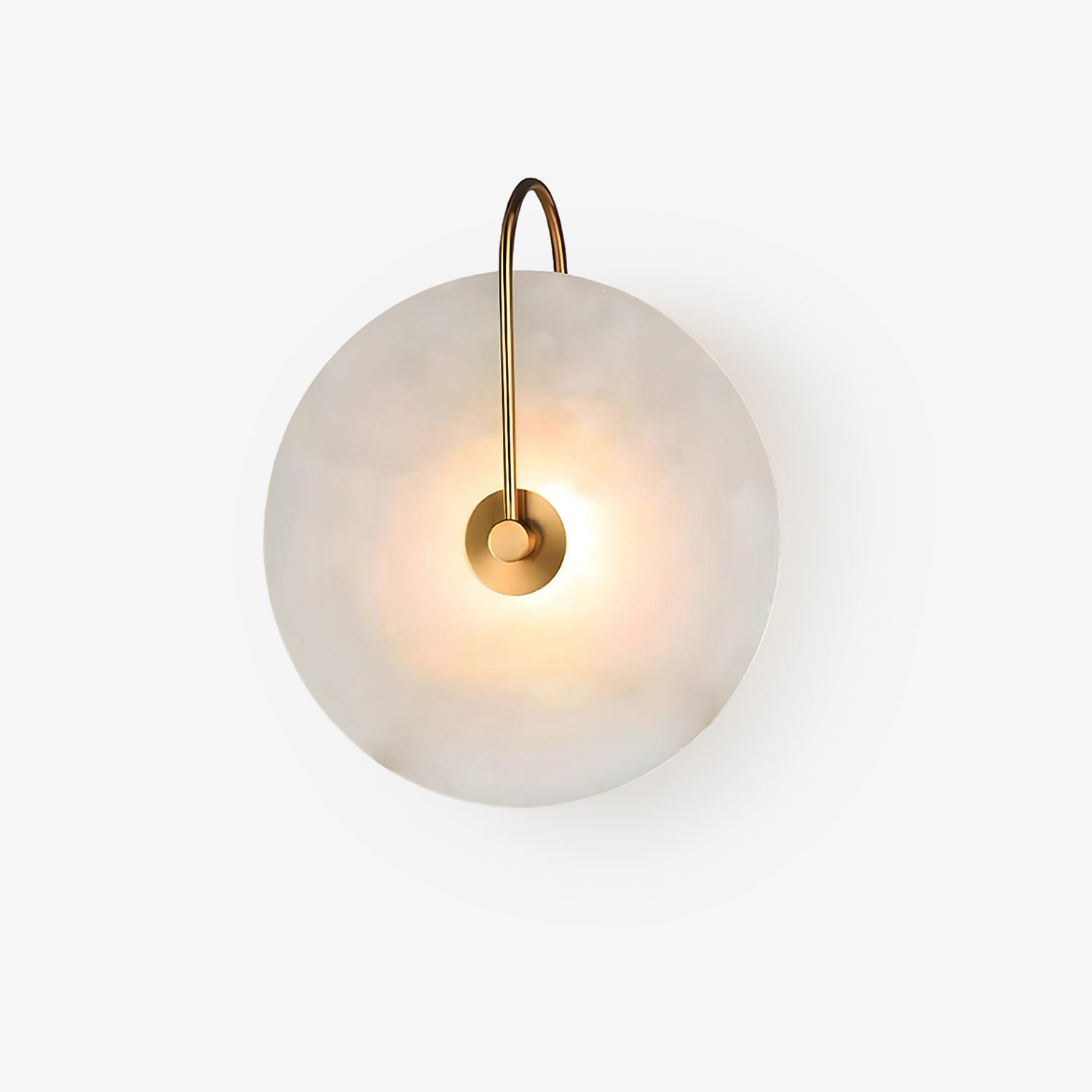 Alabaster LED Lampa Ścienna