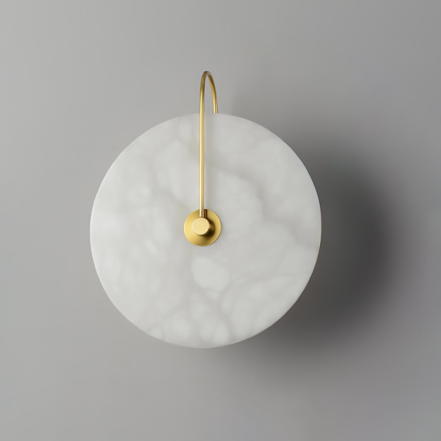 Alabaster LED Lampa Ścienna