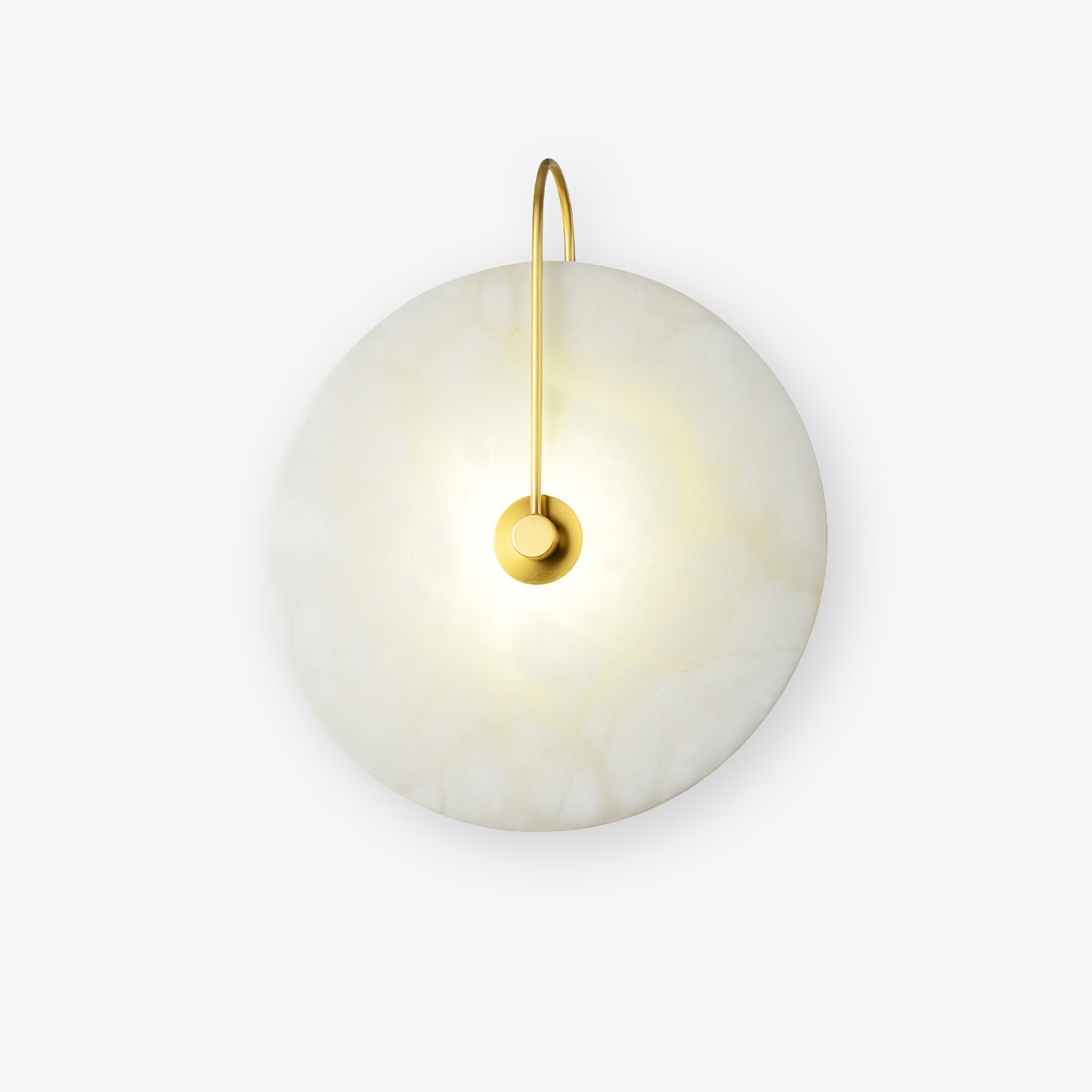 Alabaster LED Lampa Ścienna