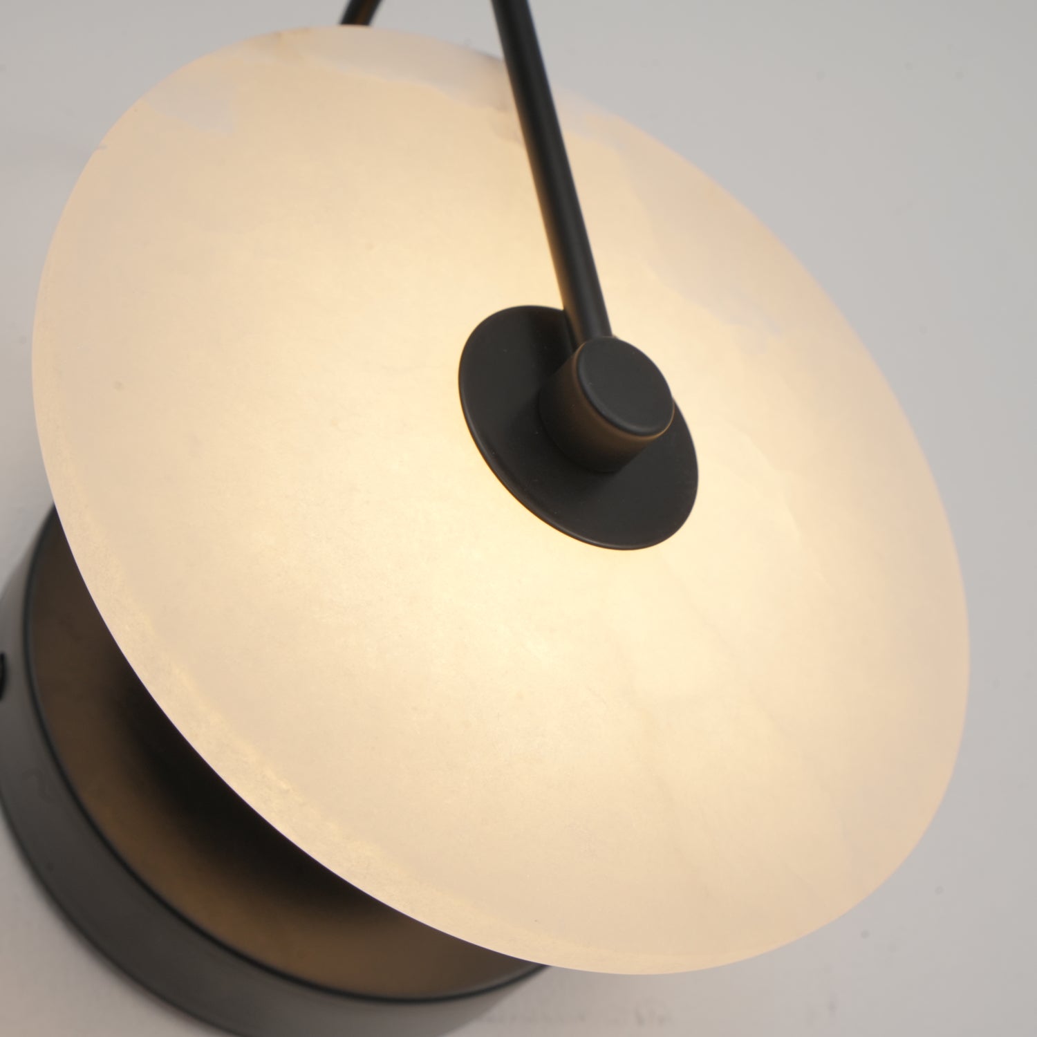 Alabaster LED Lampa Ścienna