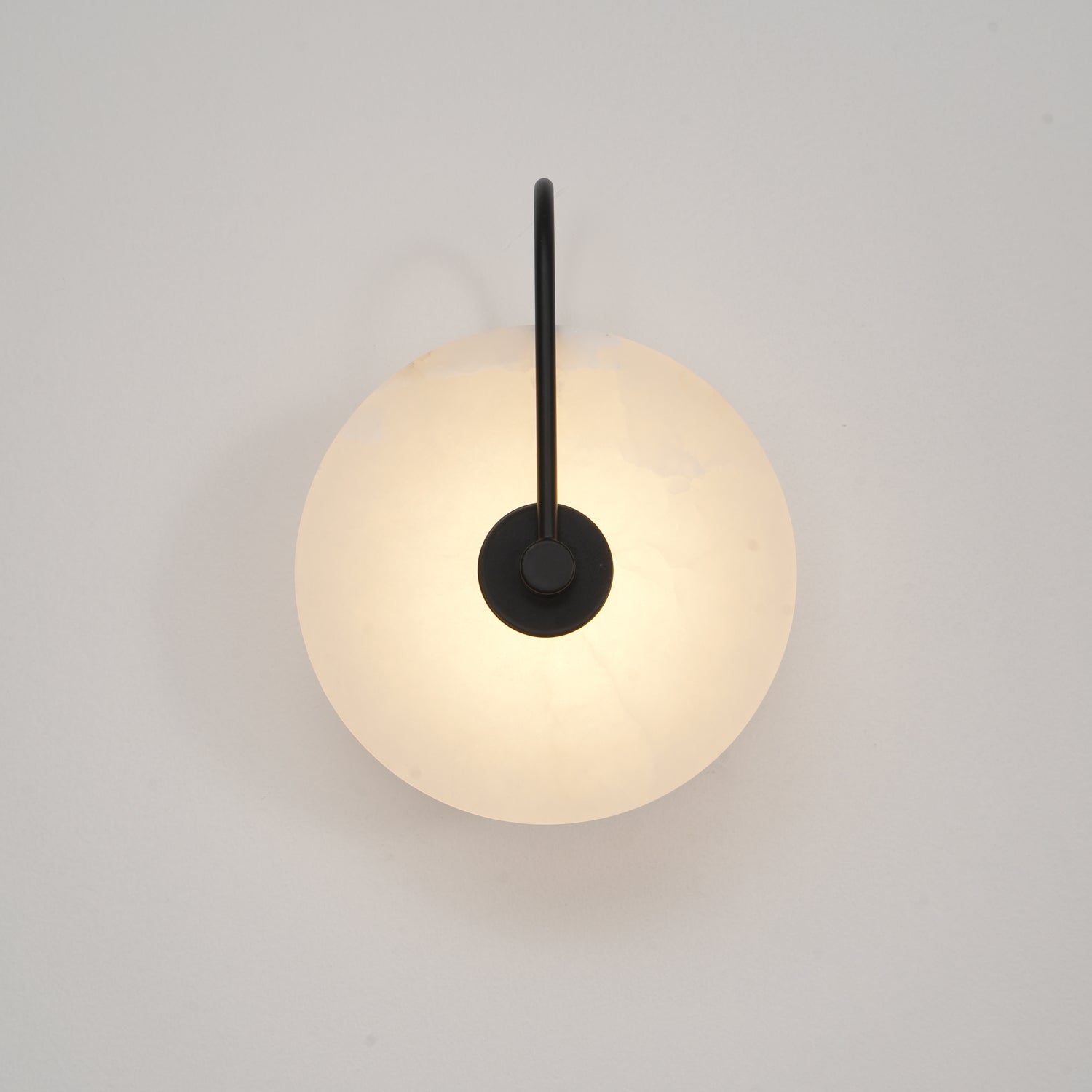 Alabaster LED Lampa Ścienna