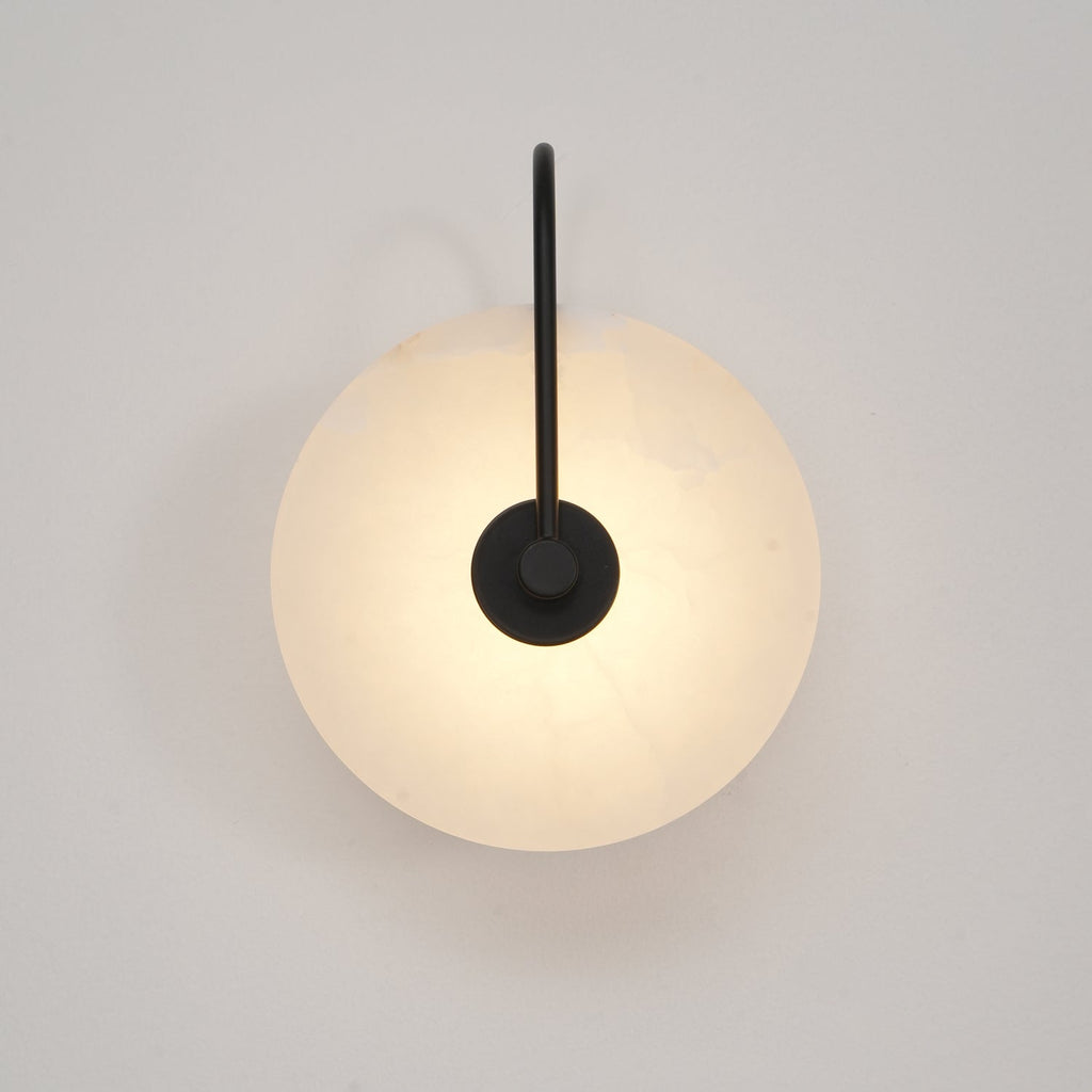 Alabaster LED Lampa Ścienna