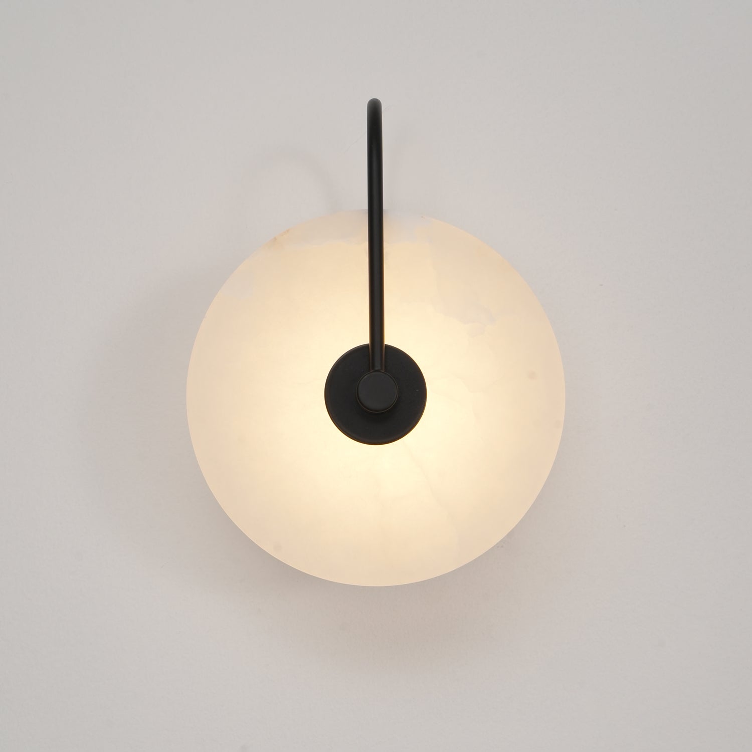 Alabaster LED Lampa Ścienna